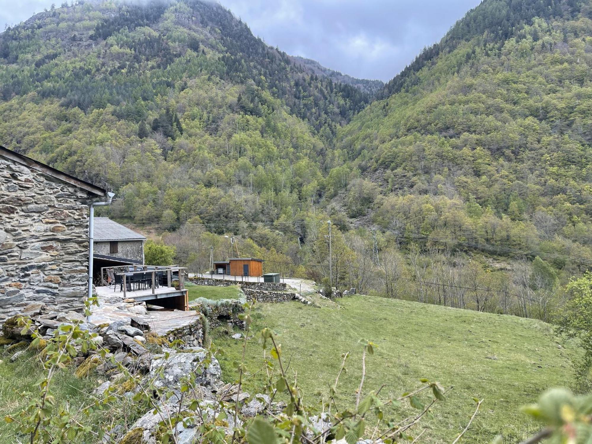 Grange Renovee, Pyrenees Ariegeoises, Gite Haute Ariege Auzat المظهر الخارجي الصورة